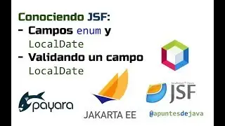 JSF: Validando campos enum y LocalDate