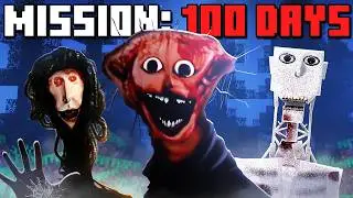 I Survived 100 Days in The BOILED ONE INFECTION Horror Mod in HARDCORE Minecraft [FULL MOVIE]