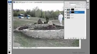 Создаем коллаж с размноженным человеком в Photoshop