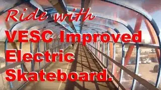 Ride with VESC Improved Chinese Clone Electric Longboard.