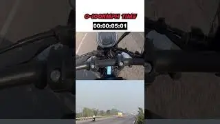 Harley-Davidson X440 : 0-100kmph time