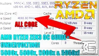 AMD Ryzen ÜBERTAKTEN! Anleitung [Deutsch] + Undervolten = Stromsparen und weniger Abwärme!