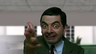 Mr Bean plays ROBLOX
