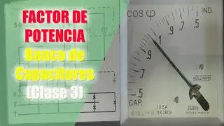 Cómo corregir el factor de potencia en trifásica . BANCO CAPACITIVO
