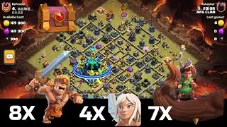 TH17 Attack Strategy Featuring ROOT RIDER! How to Funnel Troops properly