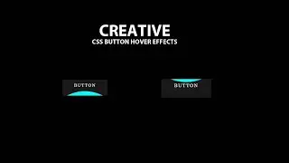 Buttons With Awesome Hover Effects Using Only HTML & CSS | Tutorials Design
