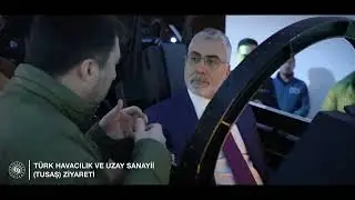 Bakan Vedat Işıkhan, Türk Havacılık Uzay Sanayii’ni ziyaret etti