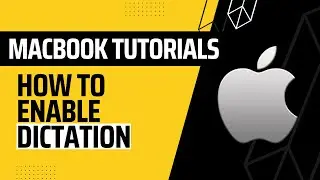 How to Enable Dictation on Mac | Dictating your MacBook | Easy MacBook Tutorials