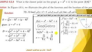 الدرس 53 - الحل الأمثل للمشكلة -2 - CH4 - OPTIMIZATION PROBLEMS-2