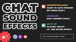 Let your chat automatically trigger sound effects! Mix It Up Bot Tutorial