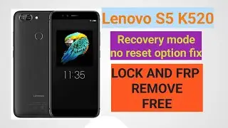 Fix the Lenovo S5 K520 'No Reset Option' in Recovery Mode - Simple Step-by-Step Guide!