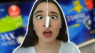 Trying TAMPON For The FIRST Time… Period Talk With FionaFrills