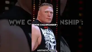 Triple H Vs Brock Lesnar Rivalry 🤯🔥 