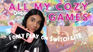 Cozy Games I ONLY Play on My Switch Lite | Games I’ve Started & Finished 🩷✨