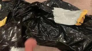 A tour inside a pvc inflatable horse suit