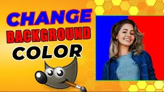 How to Change Background COLOR of Any Image in gimp | Tutorial