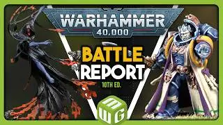 Librarians Take on The Star GODS - Space Marines vs Necrons Warhammer 40k Battle Report Ep 83