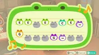Animal Crossing New Horizons Super Mario Bros. Theme Town Tune