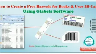 Free Barcode create and free software