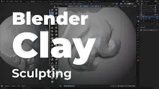 Blender Clay Sculpting Modeling by Blender Studio