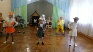 Приключение Колобка и Спички в лесу