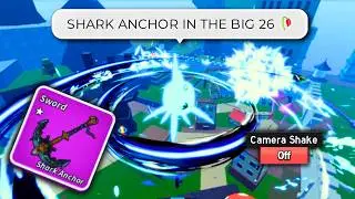 SHARK ANCHOR SWORD with OFF SCREEN SHAKE ONE SHOT COMBOS ... | Blox fruits PVP