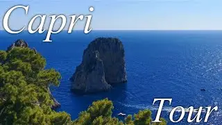Capri, Italy Walking Tour - 4K |60fps - with Captiona 🇮🇹 | 4k walking tour