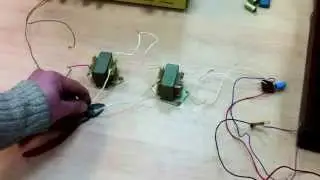 Резонанс 2 трансформаторов Степанова