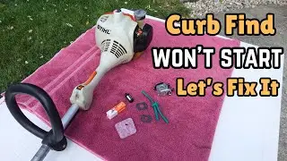Carburetor, Spark Plug, Fuel Line, Filters Replaced - Stihl FS38 FS45 FS55 and more | Hipa Brand