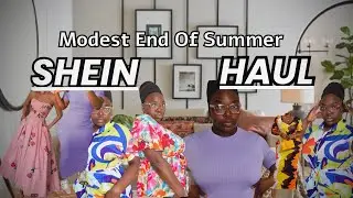SHEIN MODEST End Of Summer TRY ON HAUL