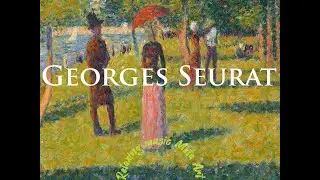 [Lounge music playlists] bright music with Georges Seurat painting ★ No copyright music