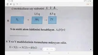 Kimya 7ci sinif DIM 2ci bolme Kimyevi tenlilker A varianti Online hazırlıq üçün əlaqə 0706989981