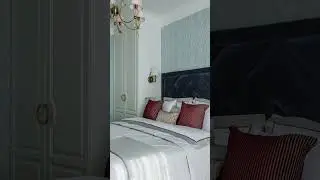 Как оформить стену в спальне? 