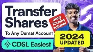 [2024] Transfer Shares to any Account in Just 10 Minutes! | Demat to Demat CDSL Stock Transfer