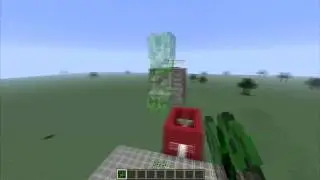 Прикол с крипером в minecraft 1.4.6
