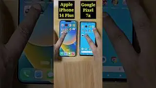 Apple iphone 14 Plus Vs Google Pixel 7a Speed Test Comparison |