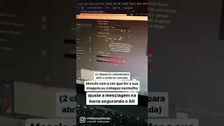 Mesclagem de texto no photoshop 