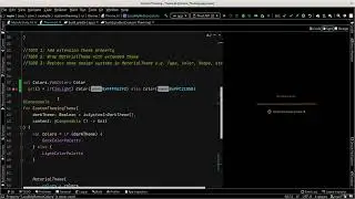 Section 12 - Extend Material Theme
