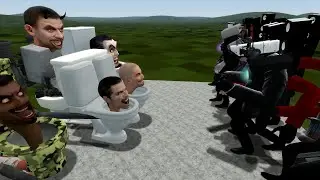 New TiTan TV ,Siren Man Mecha Boss , Vs Kibidi Toilet 44 - Garry's Mod