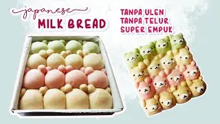 TANPA ULEN ! JAPANESE MILK BREAD VIRAL DIBUAT JADI KARAKTER BERUANG LUCU