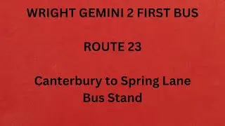 Route 23 to Spring Lane in Wright Gemini 2 | BLT Studios