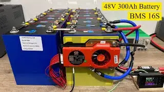 how Build home solar battery backup 48V BMS 300A Home Energy Storage