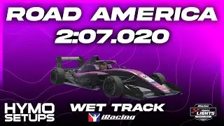 iRacing Wet Hotlap | Super Formula Light @ Road America | 2024 S4 Week 1