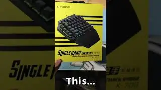 I Upgraded a One-Handed Keyboard