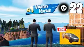 22 Elimination Solo Vs Duos "Build / Zero Build! Gameplay Wins (Fortnite Chapter 5 Season 3)