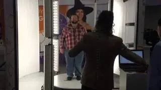 Me being 3D scanned