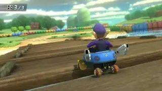 Mario Kart 8 - (SNES) Donut Plains 3