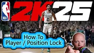 NBA 2K25 🏀 How To Player Lock + Position Lock In My League / My NBA