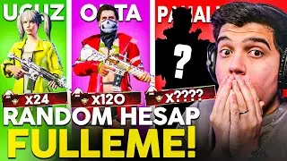 UCUZ ORTA PAHALI TAKİPÇİ HESABI FULLEDİM!! (HERŞEYİ ÇIKARDIK) | PUBG MOBILE