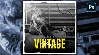 Vintage Style Cover Art Design | Photoshop Tutorials